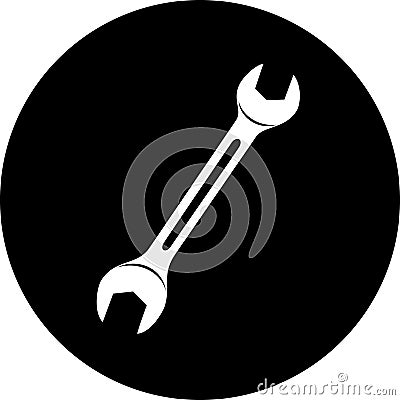 Spanner Vector Illustration