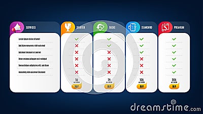 Spanner, Augmented reality and Fragile package icons set. Cashback sign. Vector Vector Illustration