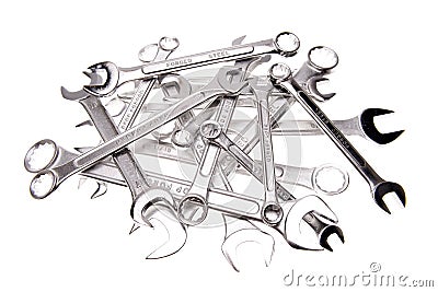 Spanners Stock Photo