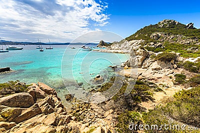 Spargi Island, Archipelago of Maddalena, Sardinia Stock Photo