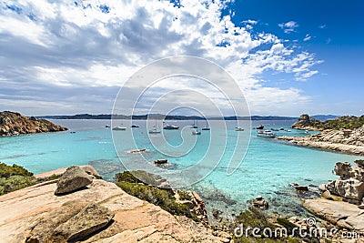 Spargi Island, Archipelago of Maddalena, Sardinia Editorial Stock Photo