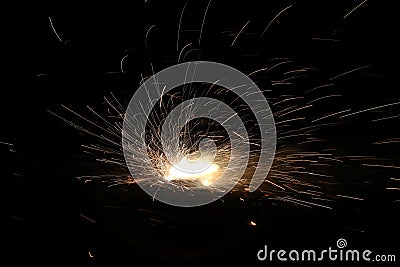 Spark Stock Photo