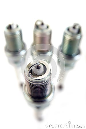 Spark Plug Stock Photo