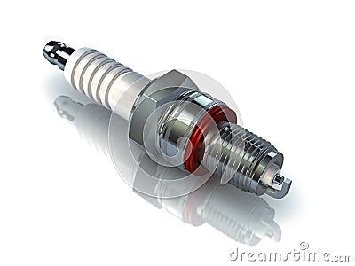 Spark Plug Stock Photo