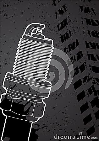 Spark-plug Vector Illustration