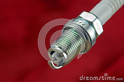 Spark Plug Stock Photo