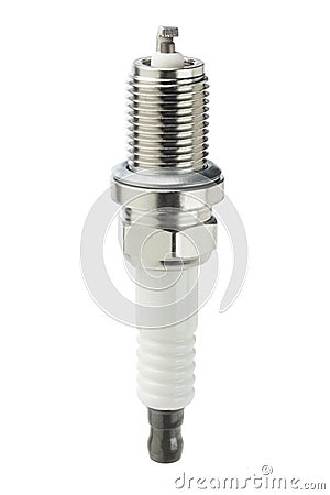 Spark Plug Stock Photo