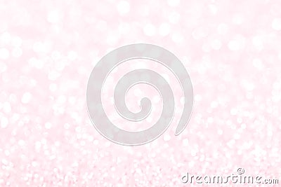 Sparkle glitter blur light bokeh background for valentines day and special romantic sweet events Stock Photo
