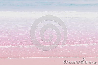 Sparkle ocean waves pastel image background Stock Photo