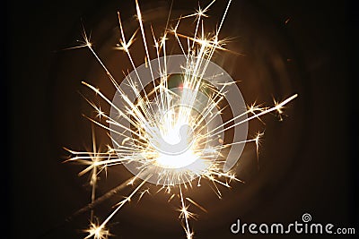 Sparkler Stock Photo