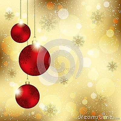 Sparkling Christmas Crystal Ball Background Vector Illustration