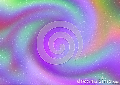 Sparkling iridescent gradient blur background Vector Illustration