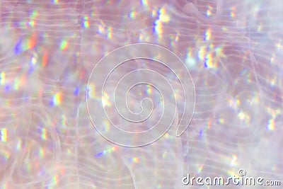 Sparkly pink holographic textured background Stock Photo