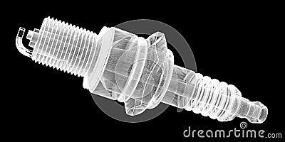 Sparkplug Stock Photo