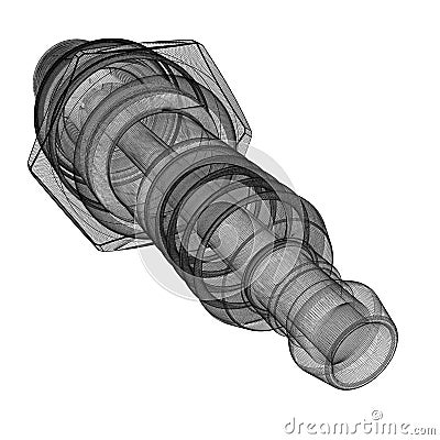 Sparkplug Stock Photo