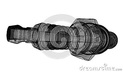 Sparkplug Stock Photo