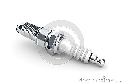 Sparkplug Stock Photo