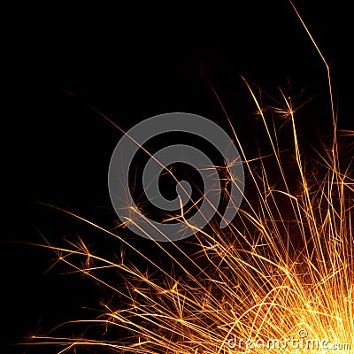 Sparks Stock Photo