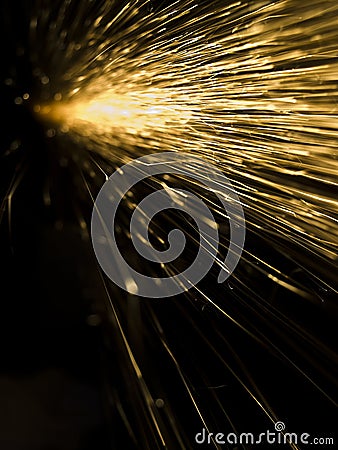 Sparks Stock Photo