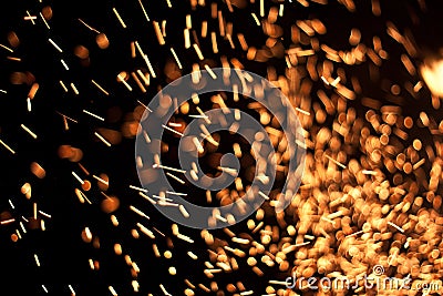 Sparks Stock Photo