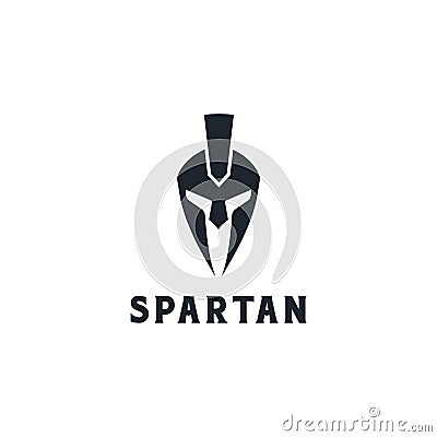 Spartan Logo Vector, Sparta symbol for logo design inspiration - Vector Vector Illustration