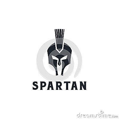 Spartan Logo Vector, Sparta symbol for logo design inspiration - Vector Stock Photo