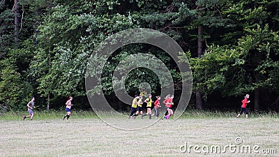 Spartan obstacle running race Editorial Stock Photo