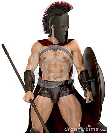 Spartan Stock Photo