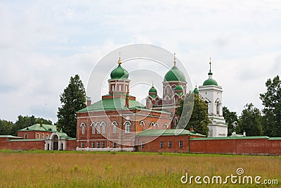 Spasso-Borodino Convent Stock Photo