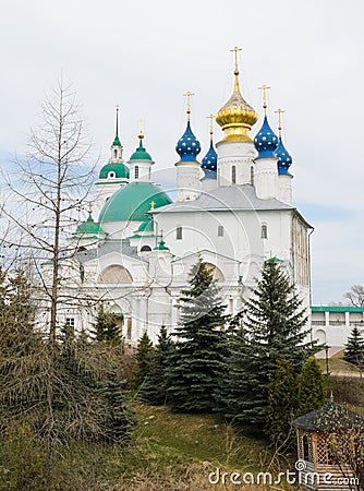 Spasso-Yakovlevsky Monastery Stock Photo