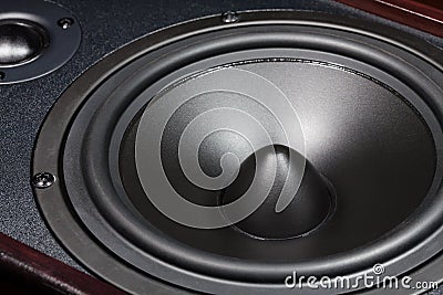 Speaker closeup Stock Photo