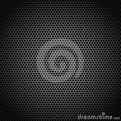 Speaker grille Vector Illustration