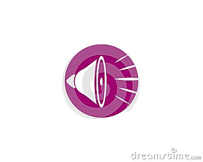 speaker logo Vector Illustration