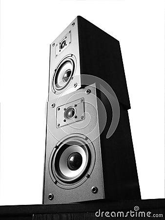 Speakers Stock Photo