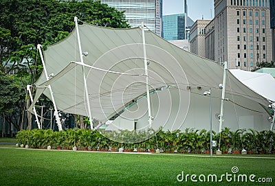 Speakers' Corner, Hong Lim Park, Singapore Stock Photo