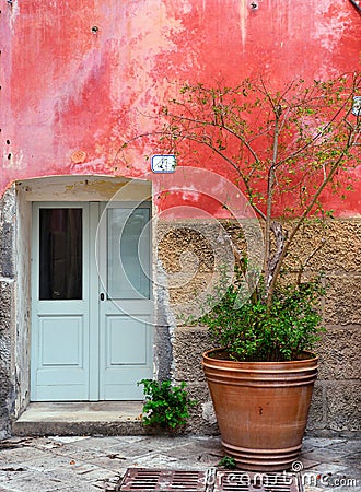 specchia Puglia Italy Stock Photo