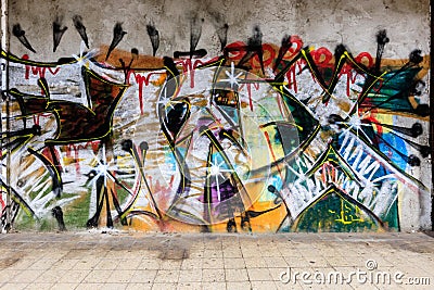 Special Beautiful graffiti background. Perfect for photo shoots. Ideal for photographers. Stock Photo