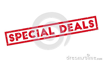 Special Deals rubber stamp Vector Illustration