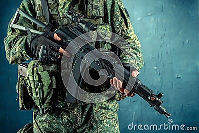 Special force soldier Stock Photo