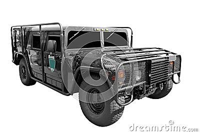 Special force vehicle Stock Photo