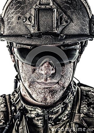 Special Forces Operator Stock Photo