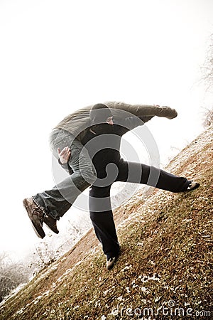 Special Forces Training Stock Photo