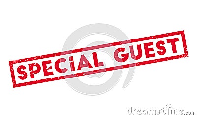 Special Guest rubber stamp Vector Illustration