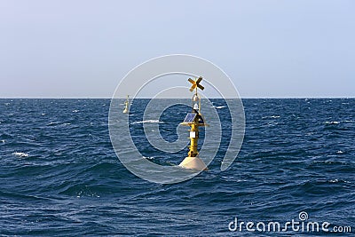 Navigational Buoy Stock Photo