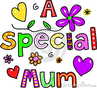 A Special Mum Stock Photo