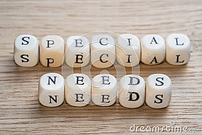 Special needs Stock Photo