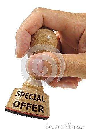 Special offer Stock Photo