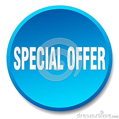 special offer button Vector Illustration