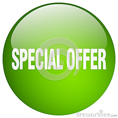 special offer button Vector Illustration