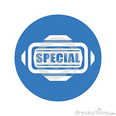 Special Offer, especial, sticker icon Stock Photo